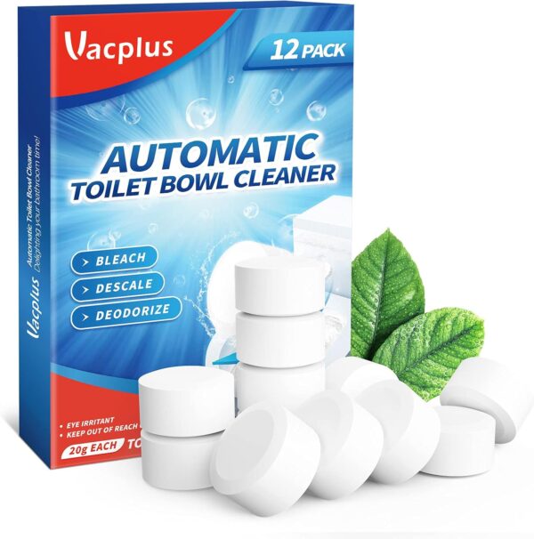 12 PACK Vacplus Toilet Bowl Cleaner Tablets [w/S&S]