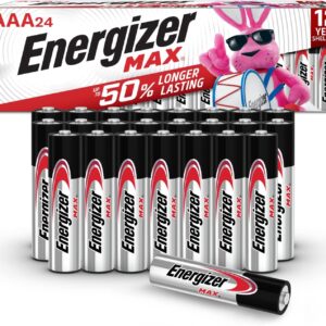24-Count Energizer AAA Batteries, Max Triple A Max Battery Alkalin [w/S&S]