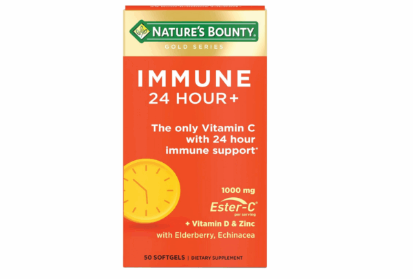 50-Count Nature's Bounty Immune 24 Hour +, The only Vitamin C with 24 Hour Immune Support from Ester-C [w/S&S]