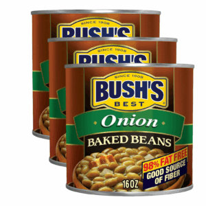 (Pack of 3)16 oz Bush's Best Onion Baked Beans