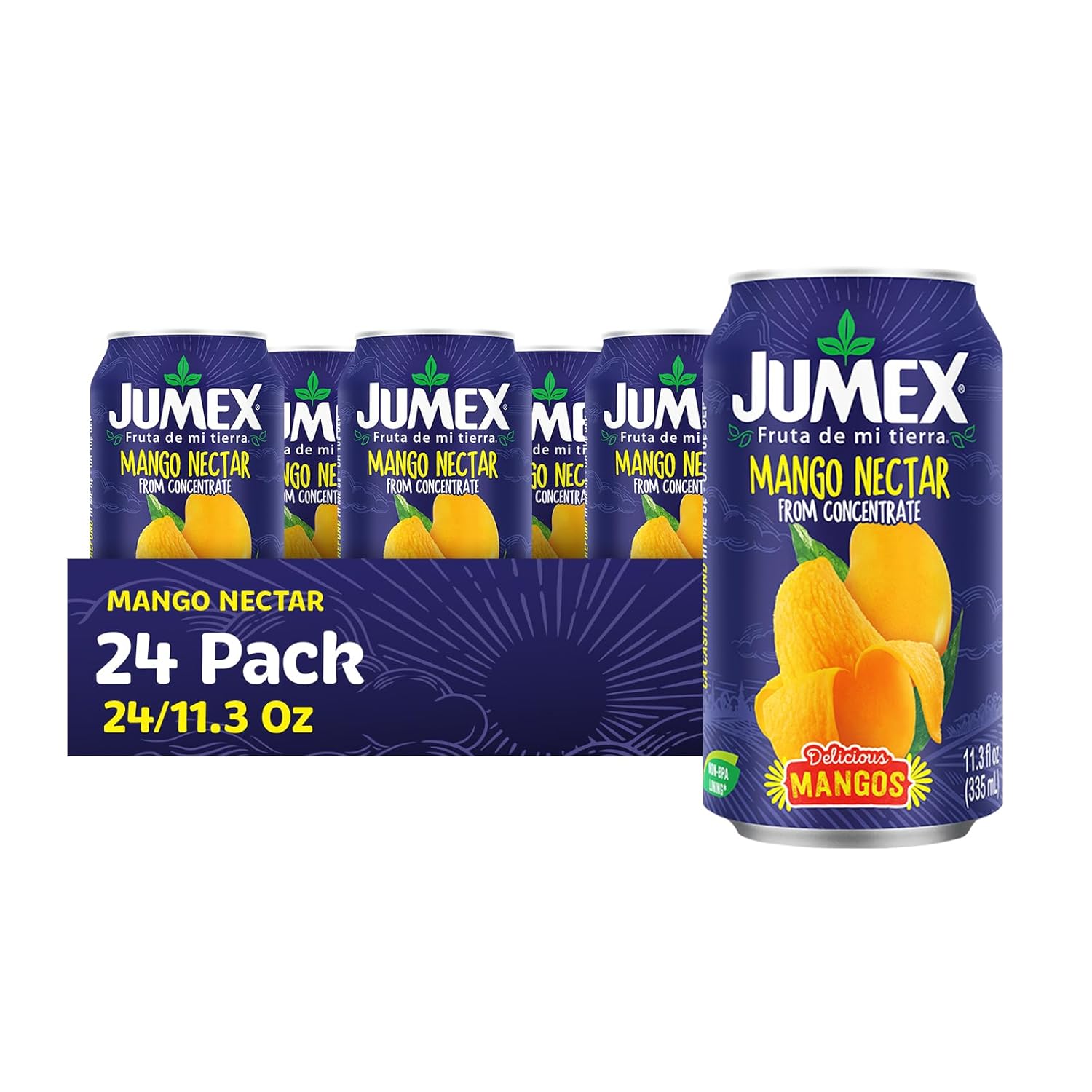 (24-Pack)11.3oz Jumex Mango Nectar Canned Drinks