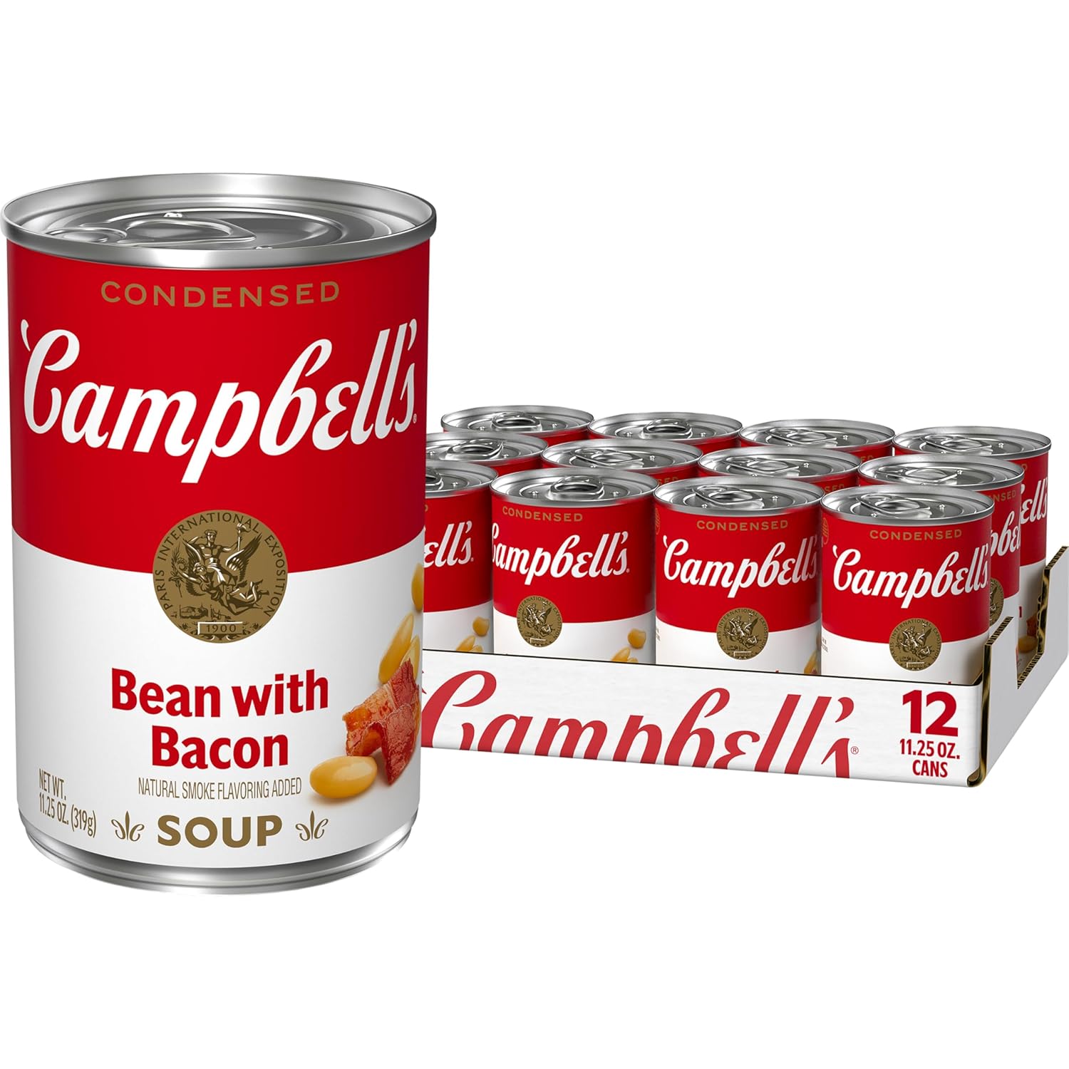 11.25 Ounce Can (Pack of 12) Campbell’s Condensed Bean with Bacon Soup [w/S&S]