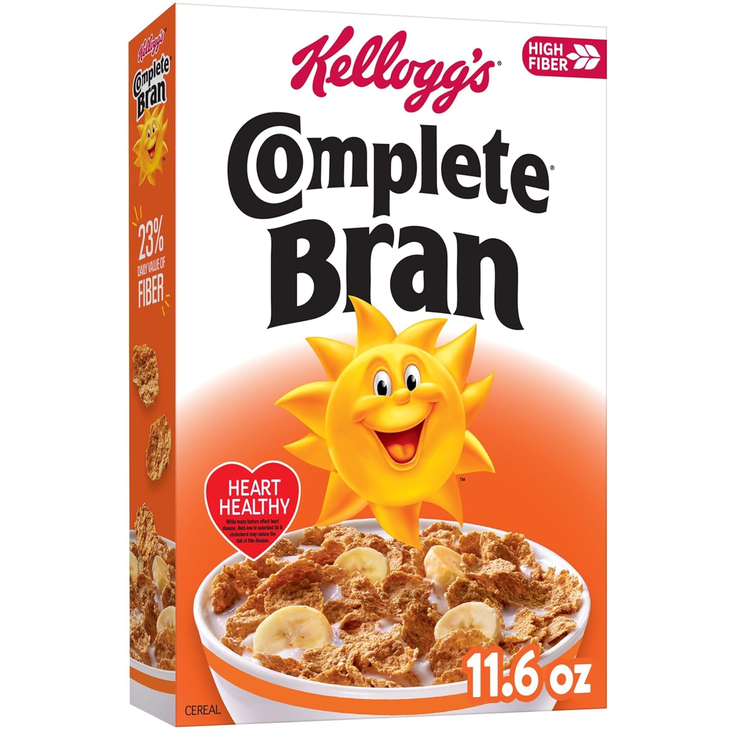 11.6oz Box Kellogg’s Complete Bran Breakfast Cereal [w/S&S]