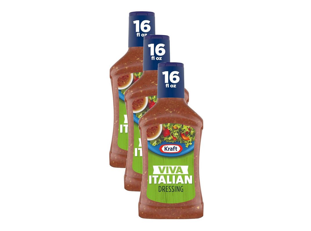 Kraft Viva Italian Salad Dressing (16 fl oz Bottle) (Pack of 3)