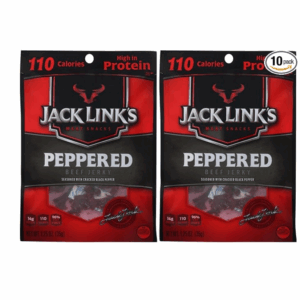 (Pack of 2) 1.25 oz JACK LINKS Pepp Beef Jerky