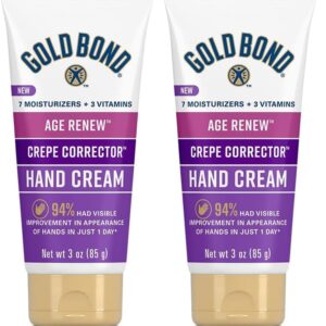 (Pack of 2) 3 oz. Gold Bond Age Renew Crepe Corrector Hand Cream