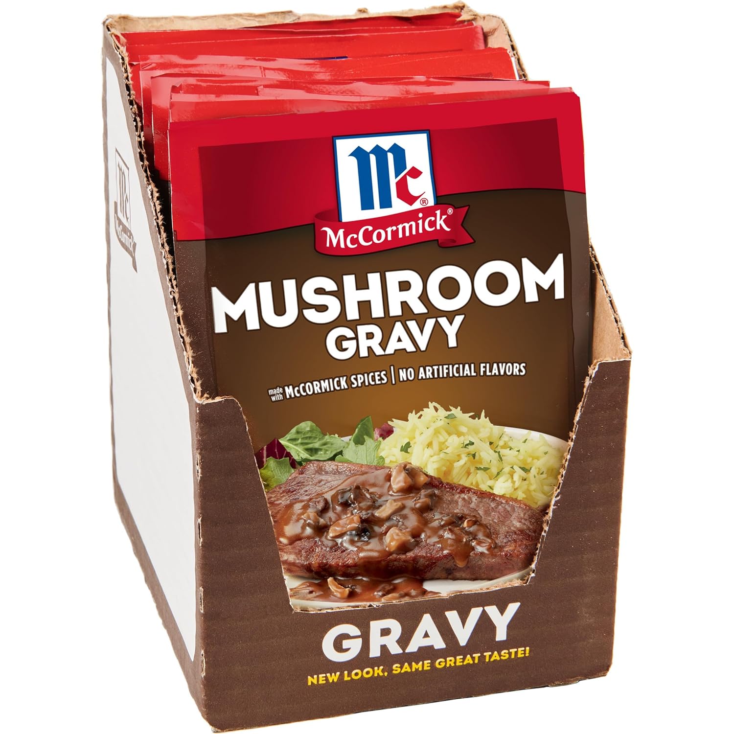 0.75 oz (Pack of 12) McCormick Mushroom Gravy Mix [w/S&S]