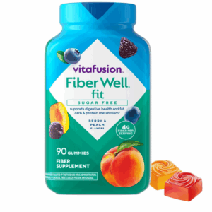 90 Count Vitafusion Fiber Well Fit Gummies Supplement [w/S&S]