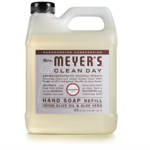 33 Fl Oz MRS. MEYER'S CLEAN DAY Liquid Hand Soap Refill, Lavender Scent