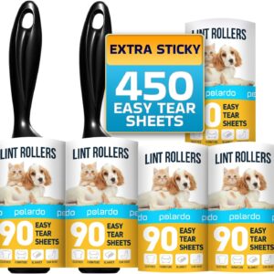5 pcs Lint Rollers for Pet Hair (450 Sticky Sheets) [w/S&S][Coupon]