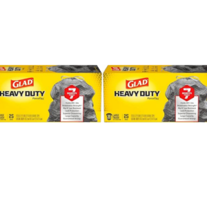 Glad ForceFlex Heavy Duty Large Trash Bags, 25-Count(Pack of 2) [w/S&S]