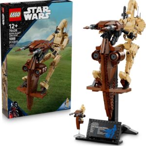 LEGO Star Wars: The Phantom Menace Battle Droid with STAP, Ages 12+ - Star Wars Toy & Model Kit