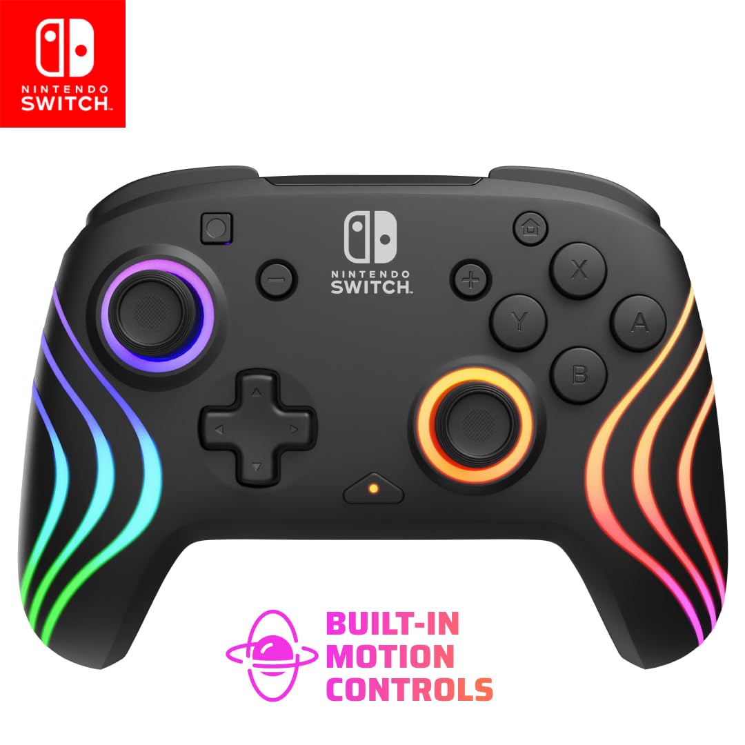 PDP Gaming Afterglow Wave Wireless Nintendo Switch Pro Controller